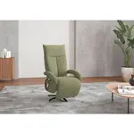 Sit & More KŘESLO, textil, světle zelená