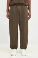 Bavlněné tepláky Pangaia zelená barva, 10001759