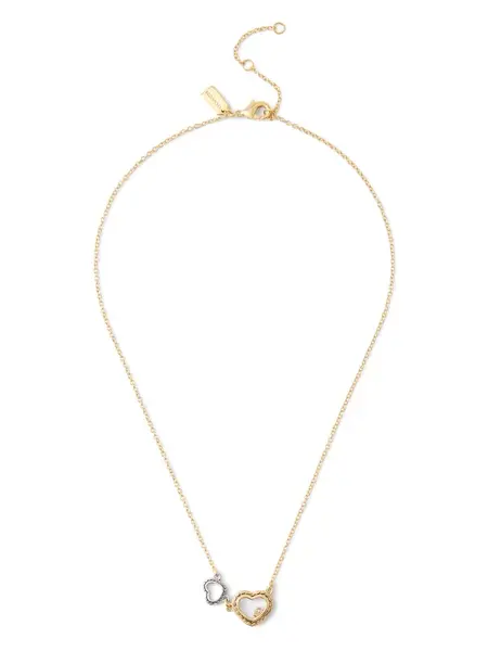 COACH Retiazka  zlatá / strieborná