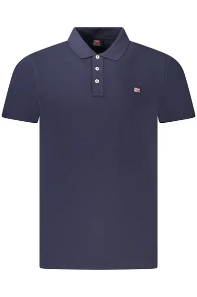 NORWAY 1963 MEN'S SHORT SLEEVE POLO BLUE