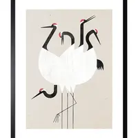 Nástěnná dekorace v rámu home & lifestyle 50 x 70 cm více barev