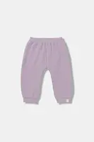 Kojenecké tepláky United Colors of Benetton fialová barva, 3MDSAF02C