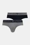 Spodní prádlo Emporio Armani Underwear 2-pack černá barva, EM000251 AF10776
