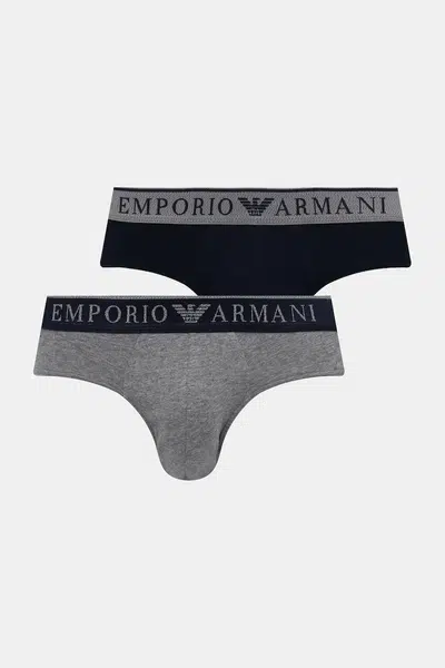 Spodní prádlo Emporio Armani Underwear 2-pack černá barva, EM000251 AF10776
