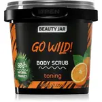 Beauty Jar Go Wild! hydratační tělový peeling s osvěžujícím účinkem 200 g