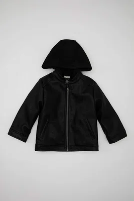 DEFACTO Baby Boy Water Repellent Hooded Coat