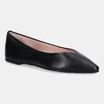 Kožené baleríny Pretty Ballerinas TYRA černá barva, 52775_001