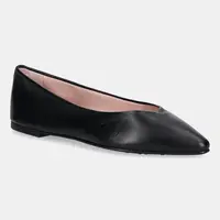 Kožené baleríny Pretty Ballerinas TYRA černá barva, 52775_001