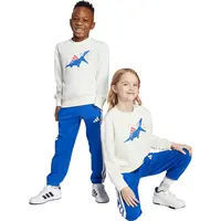 Dětská tepláková souprava adidas modrá barva, JV5848