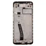 LCD + dotyk + přední kryt pro Xiaomi Redmi Note 9, midnight grey (Service Pack)
