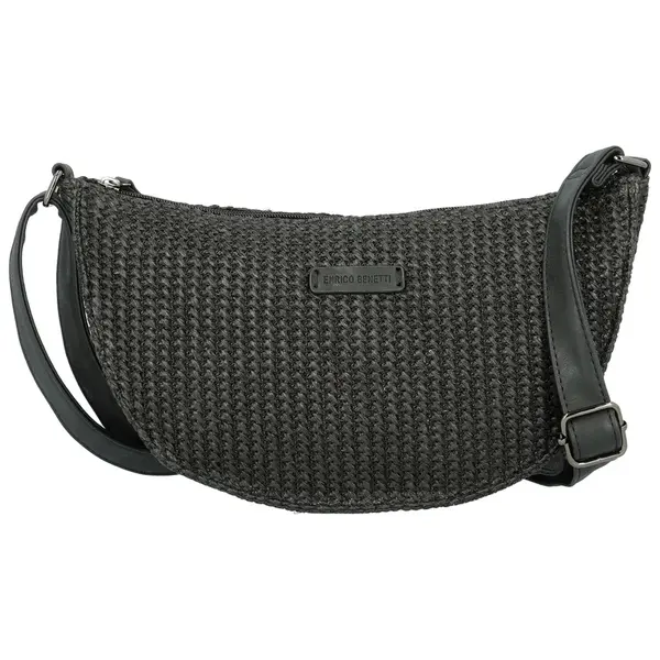 Dámská crossbody kabelka černá - Enrico Benetti Brigita