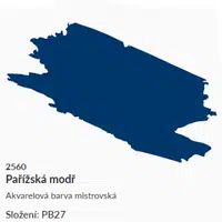 Akvarelová barva Umton 2,6ml – 2560 pařížská modř