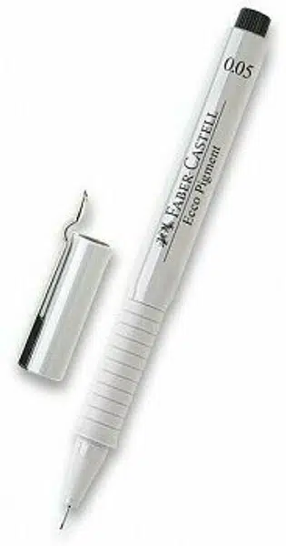 Popisovač Faber-Castell Ecco pigment černý – 0,5mm