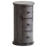 MID.YOU ODKLÁDACÍ STOLEK, mangové dřevo, černá