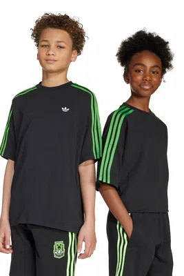Bavlněné tričko adidas Originals černá barva, s aplikací, JW7751
