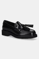 Kožené mokasíny Tommy Hilfiger TASSEL SQUARISH TOE LTHR LOAFER