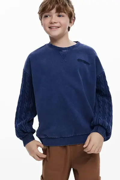 Dětská bavlněná mikina Desigual