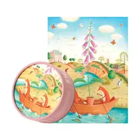Puzzle Mideer Alison Jay – Ryby mají také rády květiny 216 dílků více barev