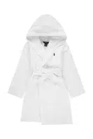 Dětský bavlněný župan Polo Ralph Lauren bílá barva, 9P0188