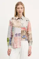 Bavlněná košile Desigual PHOTOPOST