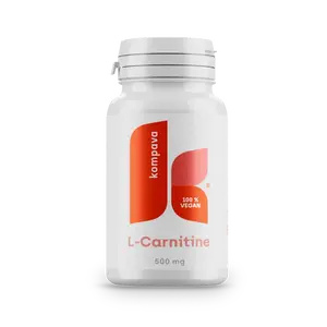 KOMPAVA L-karnitin 500mg/90 kapslí