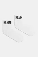 Ponožky Calvin Klein Jeans 2-pack bílá barva, 701236560
