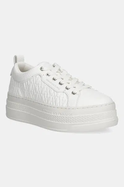 Tenisky Armani Exchange dámské, bílá barva, XW001630 AF17351 U0011