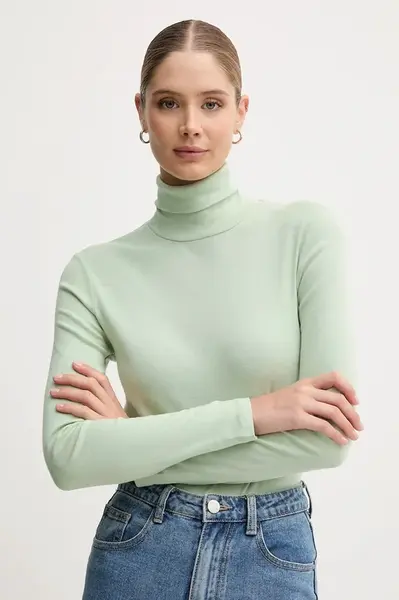 Bavlněné tričko s dlouhým rukávem United Colors of Benetton