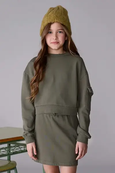 Dětská souprava Mayoral zelená barva, 7917