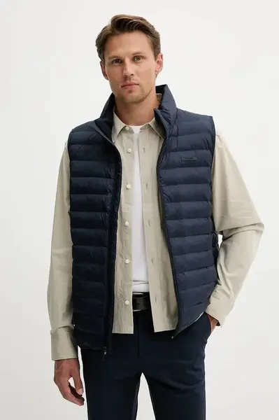 Vesta Calvin Klein tmavomodrá barva, přechodná, LV04LC509G