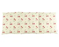 BocioLand Tříkomorový nahřívací pás s třešňovými pecičkami, termofor -  Cherry life, ecru