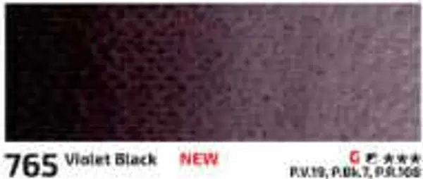 Akvarelová barva Rosa 2,5ml – 765 violet black