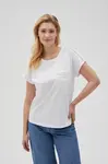 Marisse Women's T-Shirt L-Ts-4635 White