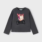 Bavlněné tričko s dlouhým rukávem Mayoral