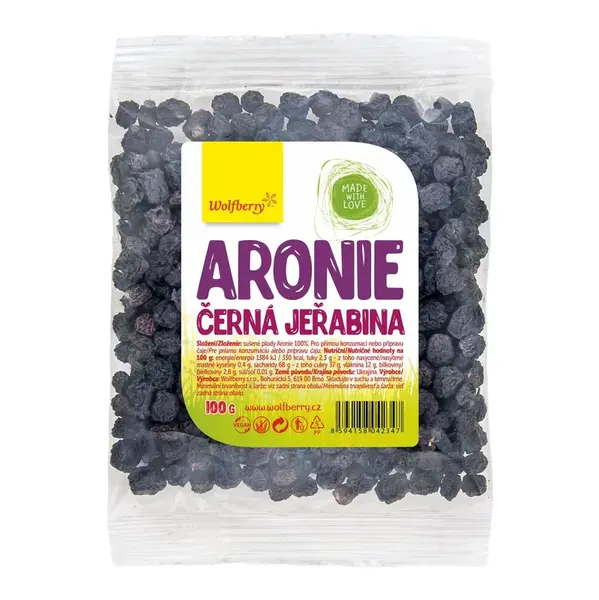 WOLFBERRY Arónia 100 g