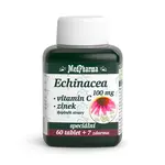 MEDPHARMA Echinacea 100 mg + vitamín C + zinok 67 tabliet
