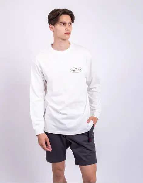 Gramicci Climbing Equipment L/S Tee WHITE M
