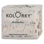 KOLORKY DAY Jednorazové EKO plienky dážď & dúhy S (3-6 kg) 25 kusov