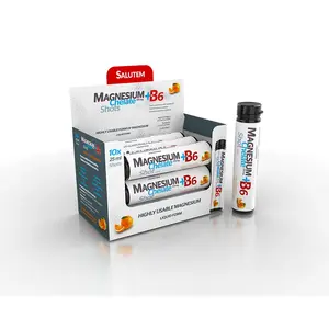 SALUTEM Magnesium Chelate + B6 orange ampulky 10 x 25 ml