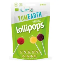 YumEarth Ovocné lízanky kyslé BIO