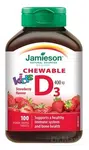 JAMIESON VITAMÍN D3 KIDS 400 IU jahoda