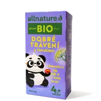 Allnature BIO Detský čaj Dobré trávenie s feniklom