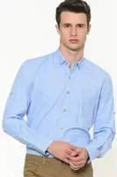 Pánská modrá košile DEWBERRY