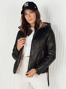 Dámská prošívaná bunda MAXWELL Barva černá DSTREET