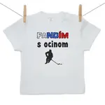 Boodyy Tričko s krátkym rukávom Fandím s ocinom 80 (9-12 mesiacov)