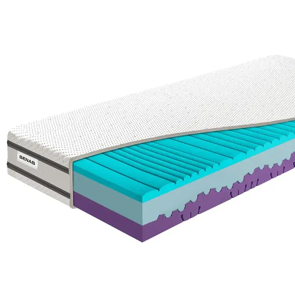 Matrac Benab Victory Premium 22 Visco H3 / H4 80 x 200 cm Matrac z pamäťovej peny 22 cm sendvičový zónová ortopedické