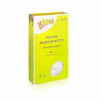 XKKO LUX vysokogramážne bavlnené plienky 70x70 biele - 10ks CTN070002