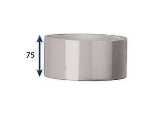 4 ks - Páska samolepicí PP 75x66 Transparentní