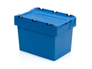 Plastová přepravka ALC 600x400x440 - modrá