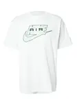 Nike Sportswear Tričko 'AIR'  jablková / čierna / biela